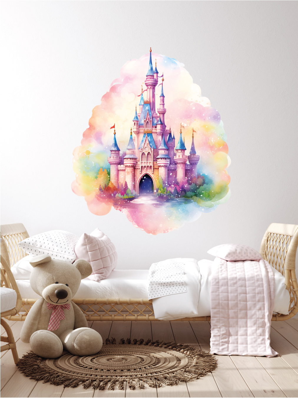 מדבקת קיר ארמון מלכותי מדבקת קיר ארמון מלכותי